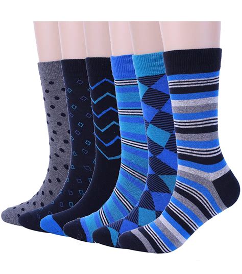 designer socks men blue tall.